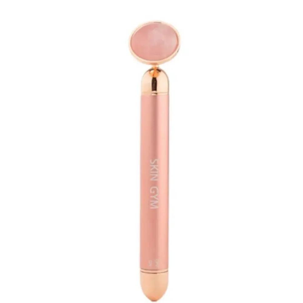 Skin Gym Rose Quartz Revati Vibrating Beauty Tool / New In Box